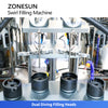ZONESUN ZS-LG2C Lipstick Spiral Filling Machine Double Color for High-Viscosity Cosmetic & Paste Products