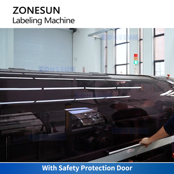 ZONESUN ZS-HSL1 Horizontal Shrink Sleeve Labeling Machine with Heat Shrinking