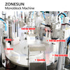 ZONESUN ZS-AFCU1 Marker pen Monoblock Machine Megnetic Pump Filling Pressing Machine