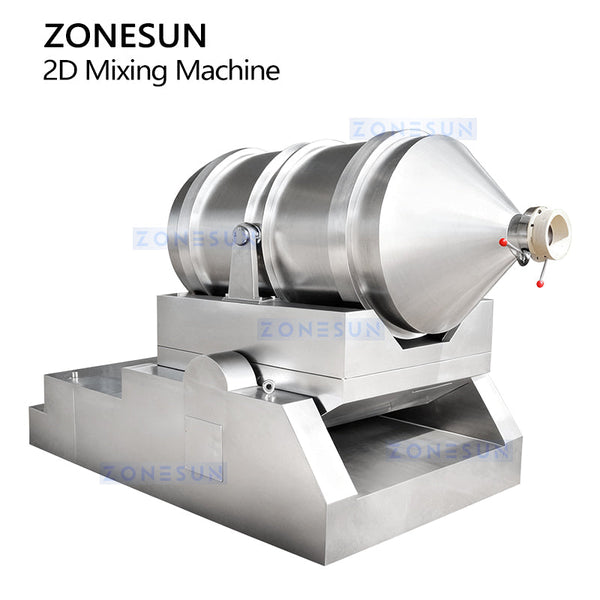 ZONESUN ZS-HM100 Double-cone Chamber Mixer for Dry Powders and Granules
