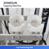 ZONESUN ZS-XG440D2 Servo Duckbill Pump Spray Cap Capping Machine