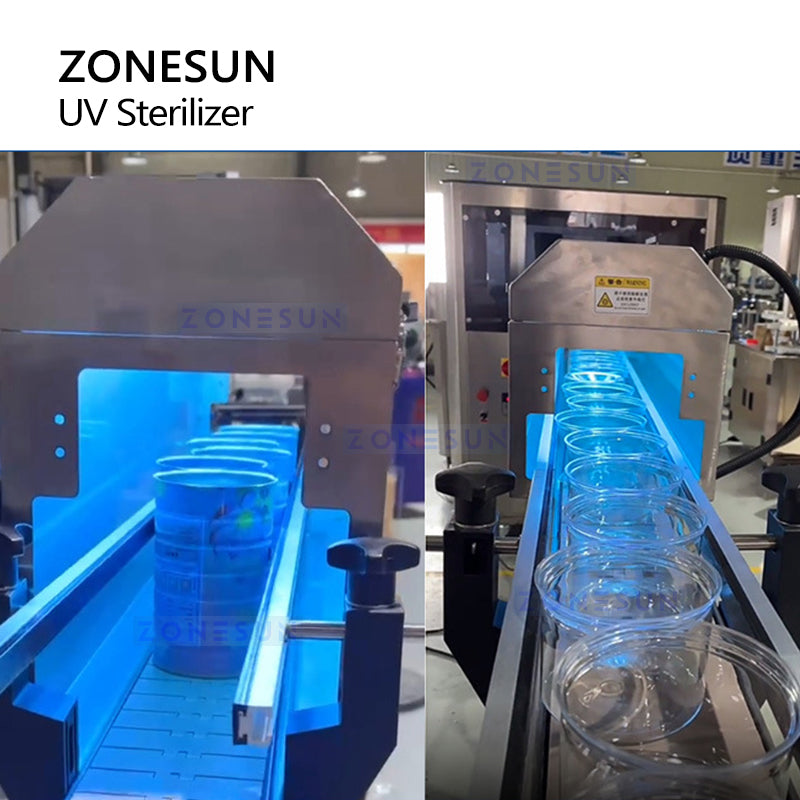 ZONESUN ZS-UVS1 UV Sterilizer Tunnel Disinfection Food Bottle