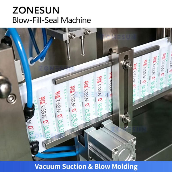 ZONESUN ZS-FS25U Automatic Plastic Ampoule Blow Fill Seal Machine for Pharmaceutical Cosmetic and Veterinary Single-Dose Packaging