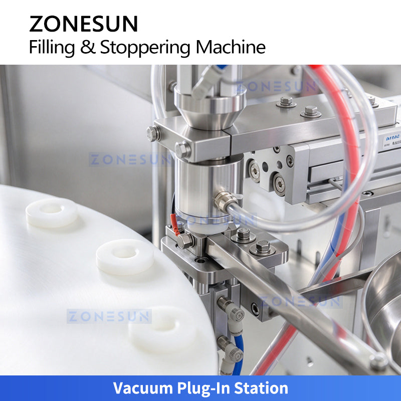 ZONESUN ZS-JJ01S Automatic Cartridge Peristaltic Pump Filling and Stoppering Machine