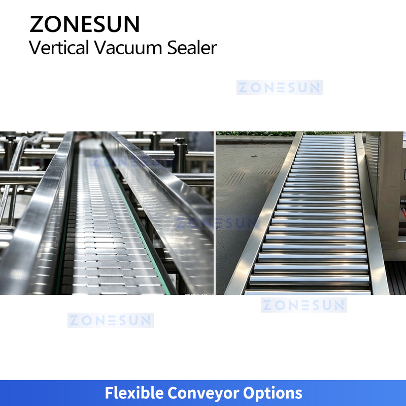ZONESUN ZS-DZ600OL Vertical Lifting External Suction Vacuum Bag Sealing Machine for Large Bags Powders Granules and Industrial Products