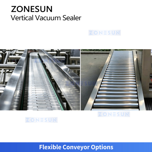 ZONESUN ZS-DZ600OL Vertical Lifting External Suction Vacuum Bag Sealing Machine for Large Bags Powders Granules and Industrial Products