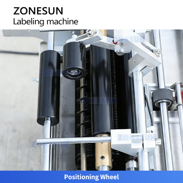 ZONESUN ZS-JTB10 Semi-Automatic Wet Glue Labeler for Round Bottles