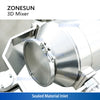 ZONESUN ZS-SBH10 3D Powder Mixing Machine for Dry Powders & Granules