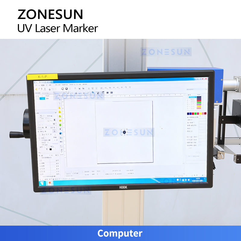 Electronic component laser marker