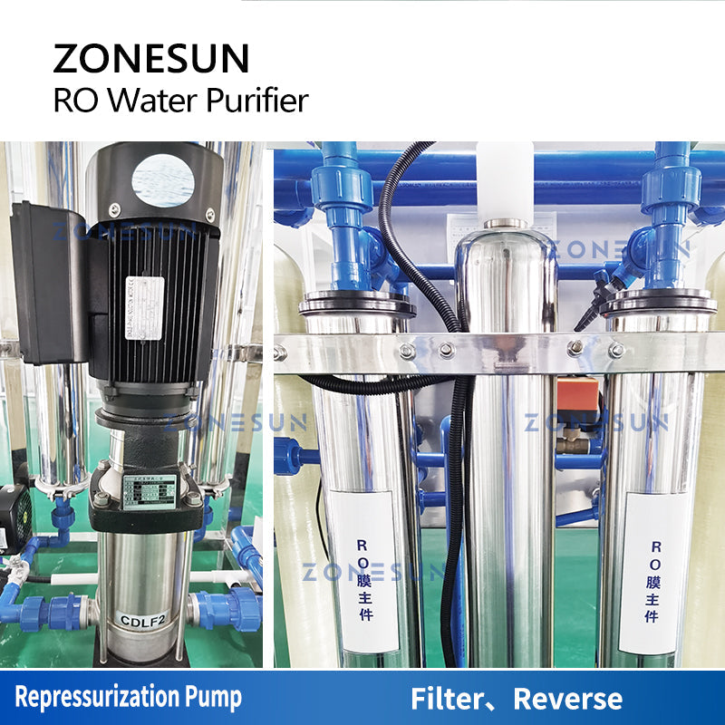 ZONESUN  ZS-WP500L RO Reverse Osmosis Water Purifier