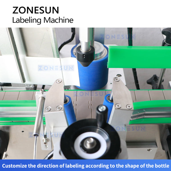ZONESUN ZS-TB770 Automatic Tapered Bottles Labeling Machine