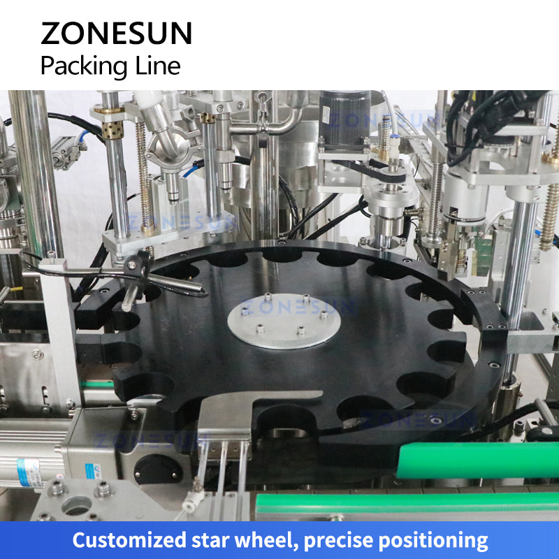 ZONESUN ZS-FAL180F4 Rotary Syrup Thick Paste Production Line