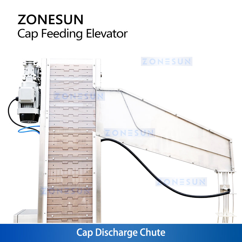 ZONESUN ZS‑SLJ1 Automatic Customizable Cap Feeding Elevator Machine
