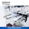 ZONESUN ZS-GZ200 Pesando enchimento de pó e máquina de selagem de três lados com impressora de data