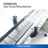 ZONESUN ZS-VTGP8D 8-Head Servo Paste Filler for Sauce, Cream & Chemical Packaging