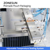 ZONESUN AFS04W 4-Head Linear Weigher Premade Pouch Packaging Machine