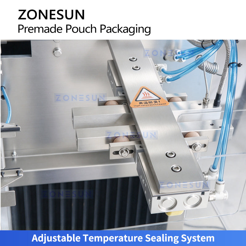 ZONESUN AFS04W 4-Head Linear Weigher Premade Pouch Packaging Machine