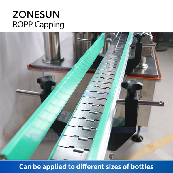 Automatic ROPP Capping Machine | ZONESUN ZS-XG440C4