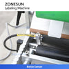 ZONESUN ZS-TB100 Semi Automatic Round Bottle Single Double Sides Labeling Machine