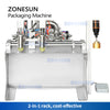 ZONESUN ZS-GTSP2 Semi Automatic Spout Pouch Liquid Filling Capping Machine