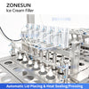 High speed ice cream cone packaging machine