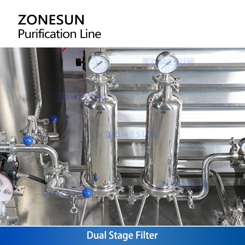 automatic perfume front-end purification line
