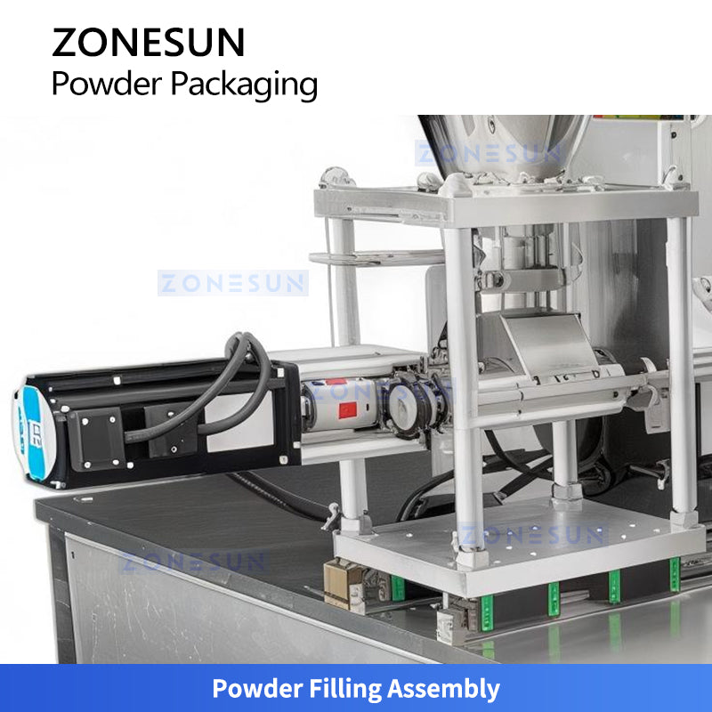 ZONESUN Straw Powder Filling & Sealing Machine