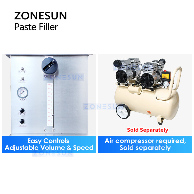 ZONESUN ZS-WCHJ1 Semi-automatic Candle Filling Machine Wax Packing Machine