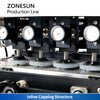 ZONESUN ZS-FALU5 Honey Syrup Filling, Capping & Labeling Line for Viscous Products