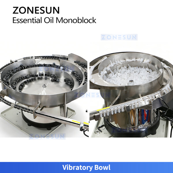 ZONESUN ZS-AFC52 Automatic Perfume & Essential Oil Filling and Capping Machine