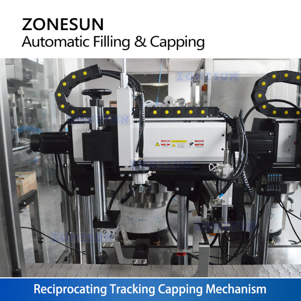 ZONESUN ZS-AFC24VT Automatic Tracking Filling and Capping Machine For Household & Cosmetic Product