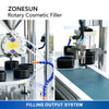 ZONESUN ZS-RSV4 Automatic 4-Color Cream Filling Machine Cosmetic Production Equipment