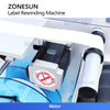 ZONESUN ZS-RW2 Roll to Roll Label Rewinder – Efficient Label Handling