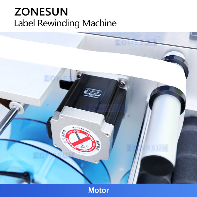 ZONESUN ZS-RW2 Roll to Roll Label Rewinder – Efficient Label Handling