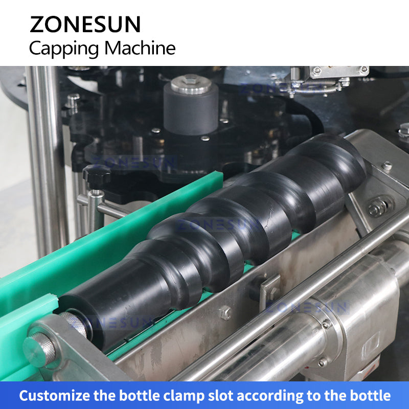 ZONESUN ZS-XG440C8 8-Head Rotary Capping Machine For ROPP Cap