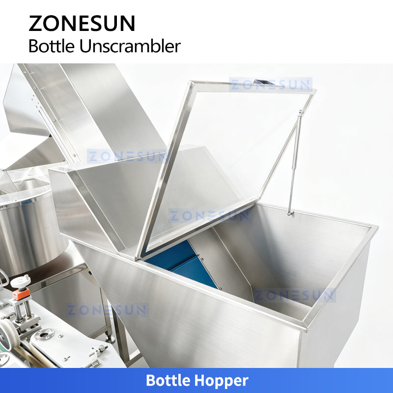 ZONESUN ZS-LP300 Automatic Bottle Unscrambler Machine for Packaging Lines