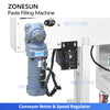ZONESUN ZS-VTGTL1A Automatic Heating & Stirring Paste Filling Machine with Gear Pump for Lipstick, Vaseline, Wax & High-Viscosity Products
