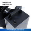 ZONESUN ZS-LRA8 Automatic Label Rewinder with Speed Control