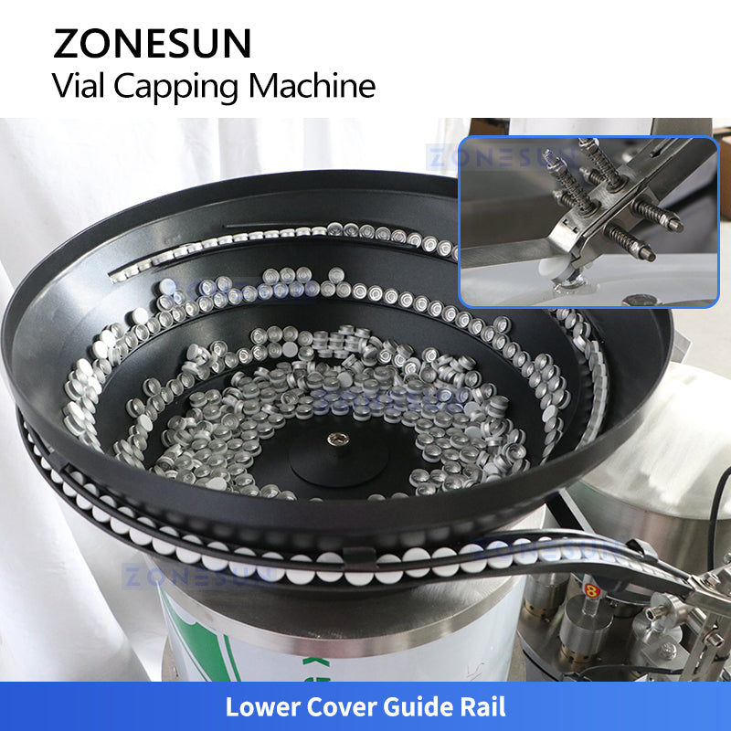 ZONESUN ZS-YG300 Automatic Vial Capping Machine Glass Vial Crimping Equipment
