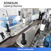 ZONESUN ZS-TB300N Autoamtic Round Square Bottle Double Side Labeling Machine