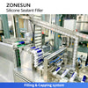 ZONESUN ZS-AGD7 Automatic Silicone Sealant Cartridge Filling and Capping Machine