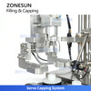 ZONESUN ZS-AFC48B Automatic Round Tube Gear Pump Filling and Capping Machine