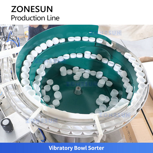 ZONESUN ZS-AFCL5 Automatic Gear Pump Filling Capping Labeling Line