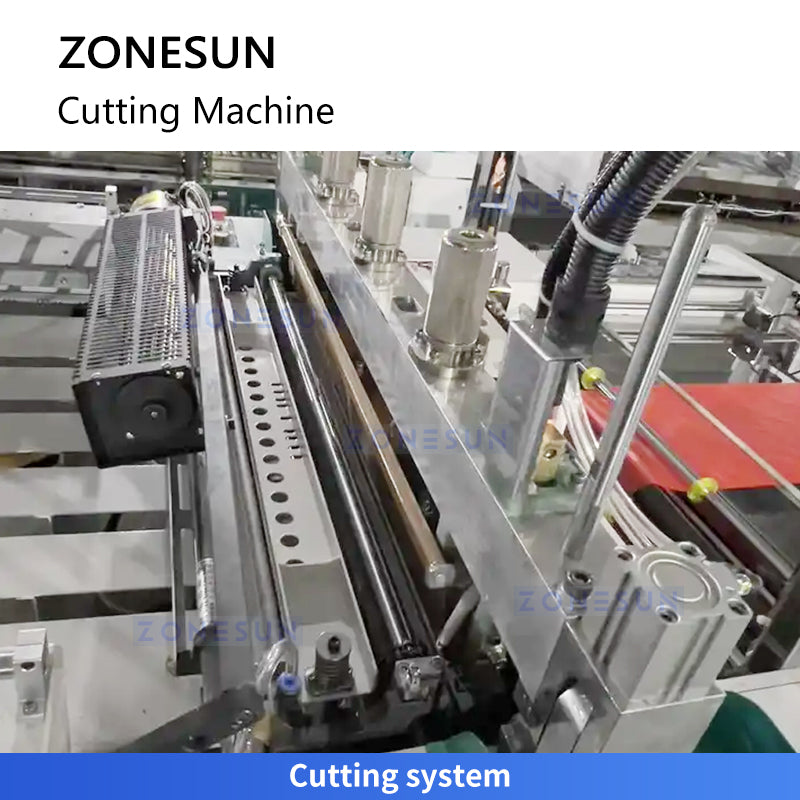 ZONESUN ZS-PCJ1 Automatic Plastic Vest Bag Making and Cutting Machine