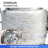ZONESUN ZS-MB200LH SUS304 Stainless Steel Electric Heating and Mixing Tank