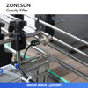 ZONESUN ZS-YT8T-8ZL Automatic Pneumatic 8-Nozzle Liquid Filling Machine for Cosmetics Beverage Pharmaceutical and Chemical Filling