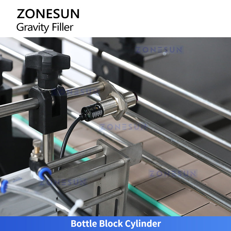 ZONESUN ZS-YT8T-8ZL Automatic Pneumatic 8-Nozzle Liquid Filling Machine for Cosmetics Beverage Pharmaceutical and Chemical Filling