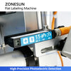 ZONESUN ZS-TB120M Automatic Flat Surface Labeling Machine Boxes Pouches Label Applicator