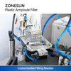 ZONESUN ZS-FS50U 5 Heads Ceramic Pump Soft Tube Liquid Filling Sealing Machine