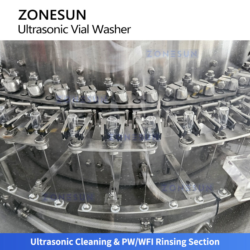 High purity water rinsing